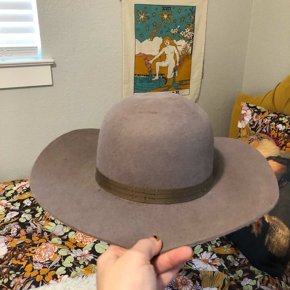 Gray Brixton hat